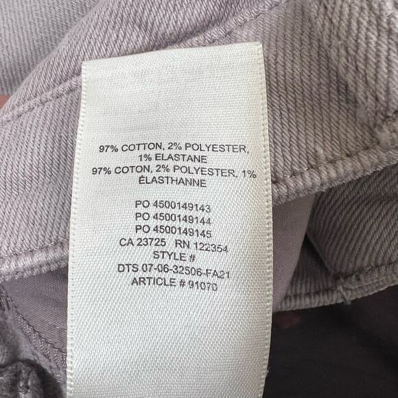 Wilfred Free The Melina High Rise Straight Leg Pants Lavender Womens Size 8 - Picture 8 of 9